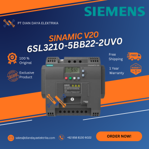 6sl3210 5bb22 2uv0 sinamic v20 converter siemens