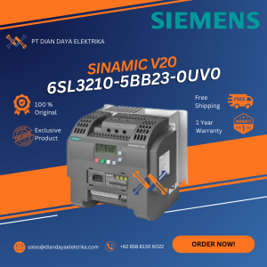 6sl3210 5bb23 0uv0 sinamic v20 converter siemens