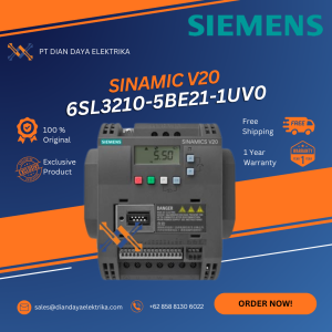 6sl3210 5be21 1uv0 sinamic v20 converter siemens