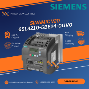 6sl3210 5be24 0uv0 sinamic v20 converter siemens