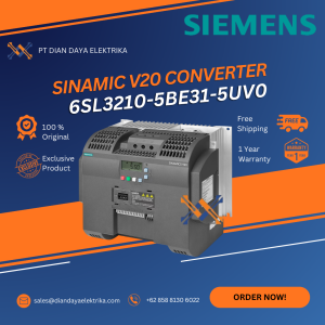 6sl3210 5be31 5uv0 sinamic v20 converter siemens