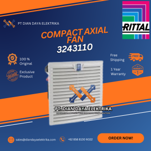 rittal 3243110 compact axial fan