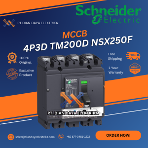 schenider 4p3d tm200d nsx250f mccb lv431641