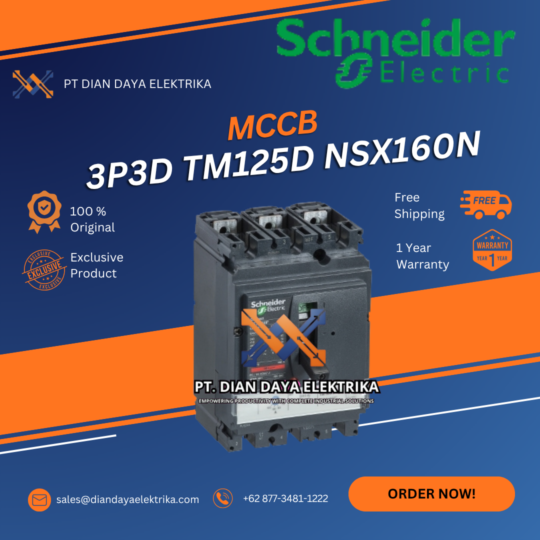 schneider 3p3d tm125d nsx160n mccb lv430841 schneider 3p3d tm125d nsx160n mccb lv430841