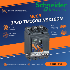 schneider 3p3d tm160d nsx160n mccb lv430840