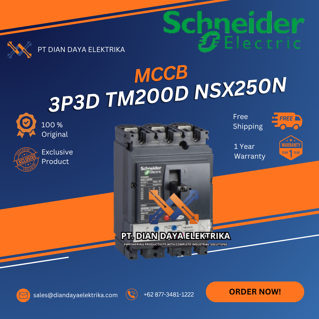 schneider 3p3d tm200d nsx250n mccb lv431831 schneider 3p3d tm200d nsx250n mccb lv431831