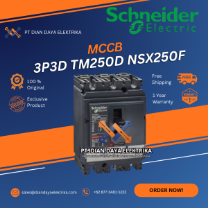 schneider 3p3d tm250d nsx250f mccb lv431630