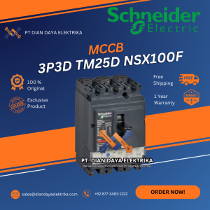 schneider 3p3d tm25d nsx100f mccb lv429636