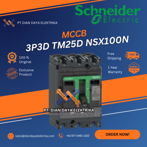 schneider 3p3d tm25d nsx100n mccb lv429846