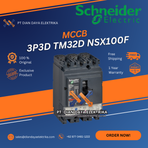 schneider 3p3d tm32d nsx100f mccb lv429635