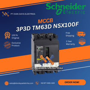 schneider 3p3d tm63d nsx100f mccb lv429632
