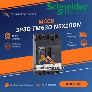 schneider 3p3d tm63d nsx100n mccb lv429842