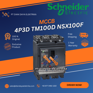schneider 4p3d tm100d nsx100f mccb lv429640