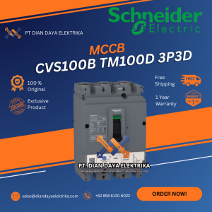schneider cvs100b tm100d 3p3d mccb lv510307