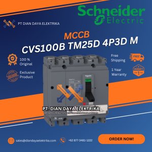 schneider cvs100b tm25d 4p3d mccb lv510311