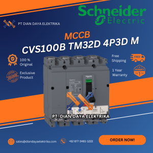 schneider cvs100b tm32d 4p3d mccb lv510312