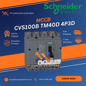 schneider cvs100b tm40d 4p3d mccb lv510313