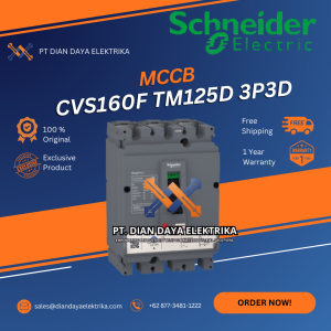 schneider cvs160f tm125d 3p3d mccb lv516332