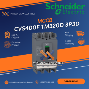 schneider cvs400f tm320d 3p3d mccb lv540305