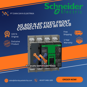 schneider ns 800 n 4p fixed front connected and mi mccb 33469