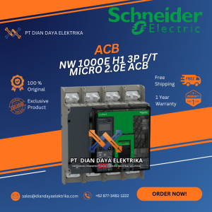 schneider nw 1000e h1 3p f/t micro 2.0e acb