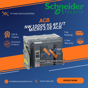 schneider nw 1000e h1 4p f/t micro 2.0e acb