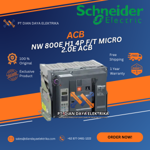 schneider nw 800e h1 4p f/t micro 2.0e acb