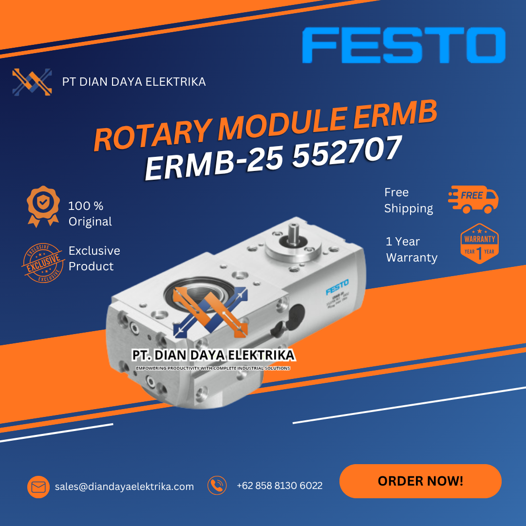 festo ermb 25 552707 rotary module ermb festo ermb 25 552707 rotary module ermb