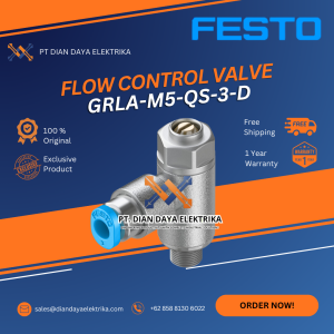 festo grla m5 qs 3 d flow control valve grla
