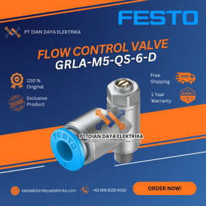 festo grla m5 qs 6 d flow control valve grla