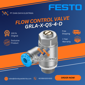 festo grla x qs 3 d flow control valve grla