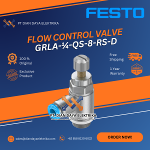 festo grla ¼ qs 8 rs d flow control valve grla