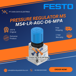 festo ms4 lr agc d6 mpa pressure regulator ms