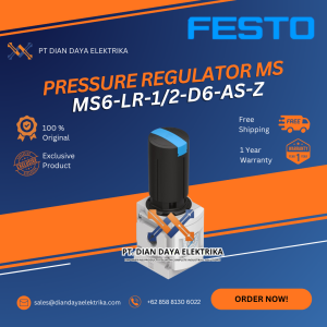 festo ms6 lr 1/2 d6 as z pressure regulator ms