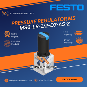 festo ms6 lr 1/2 d7 as z pressure regulator ms