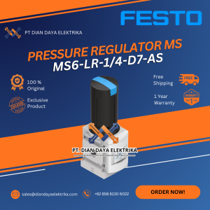 festo ms6 lr 1/4 d7 as pressure regulator ms