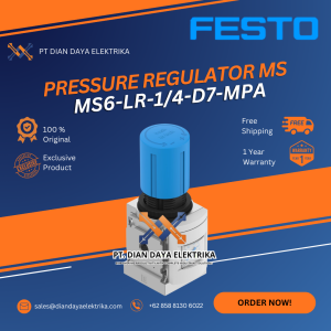 festo ms6 lr 1/4 d7 mpa pressure regulator ms