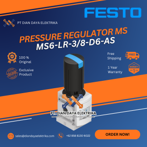 festo ms6 lr 3/8 d6 as pressure regulator ms
