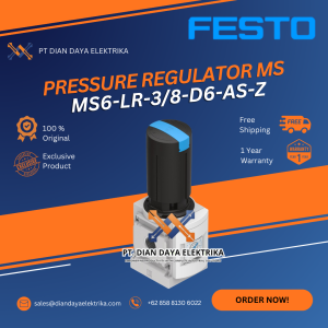 festo ms6 lr 3/8 d6 as z pressure regulator ms
