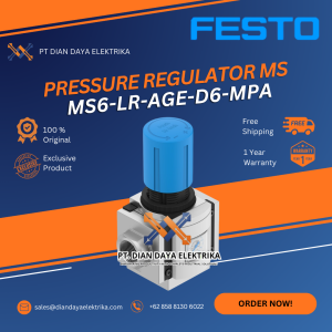 festo ms6 lr age d6 mpa pressure regulator ms