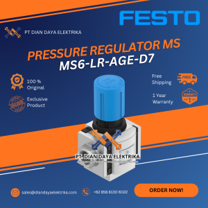 festo ms6 lr age d7 pressure regulator ms