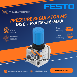 festo ms6 lr agf d6 mpa pressure regulator ms