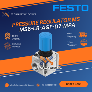 festo ms6 lr agf d7 mpa pressure regulator ms