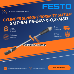 festo smt 8m ps 24v k 0,3 m8d cylinder sensor proximity smt 8m