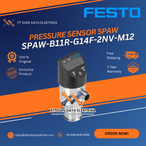 festo spaw b11r g14f 2nv m12 pressure sensor spaw