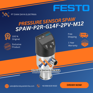 festo spaw p2r g14f 2pv m12 pressure sensor spaw