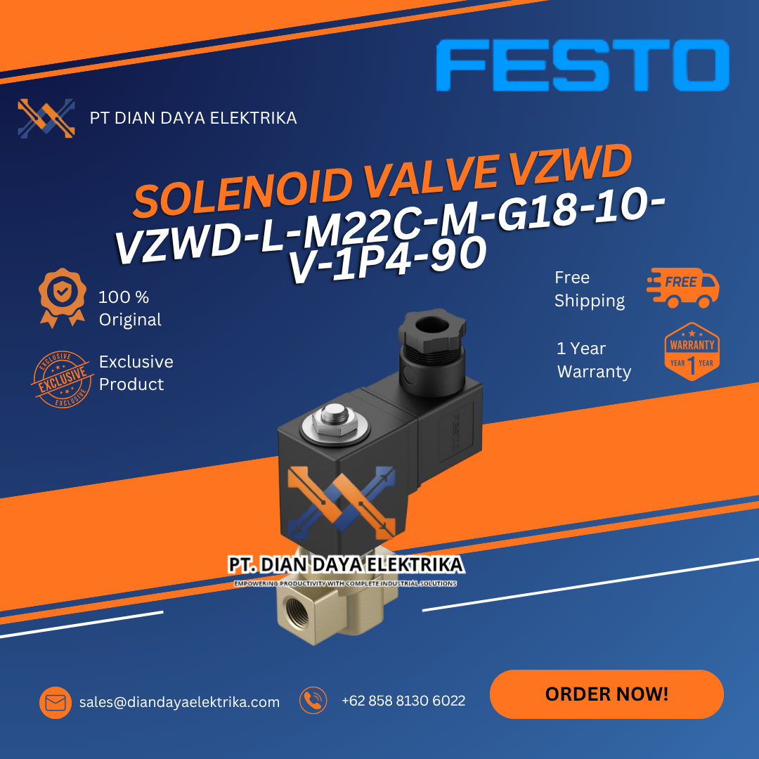 festo vzwd l m22c m g18 10 v 1p4 90 solenoid valve vzwd festo vzwd l m22c m g18 10 v 1p4 90 solenoid valve vzwd