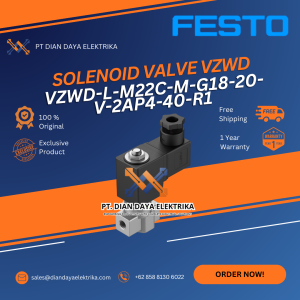 festo vzwd l m22c m g18 20 v 2ap4 40 r1 solenoid valve vzwd