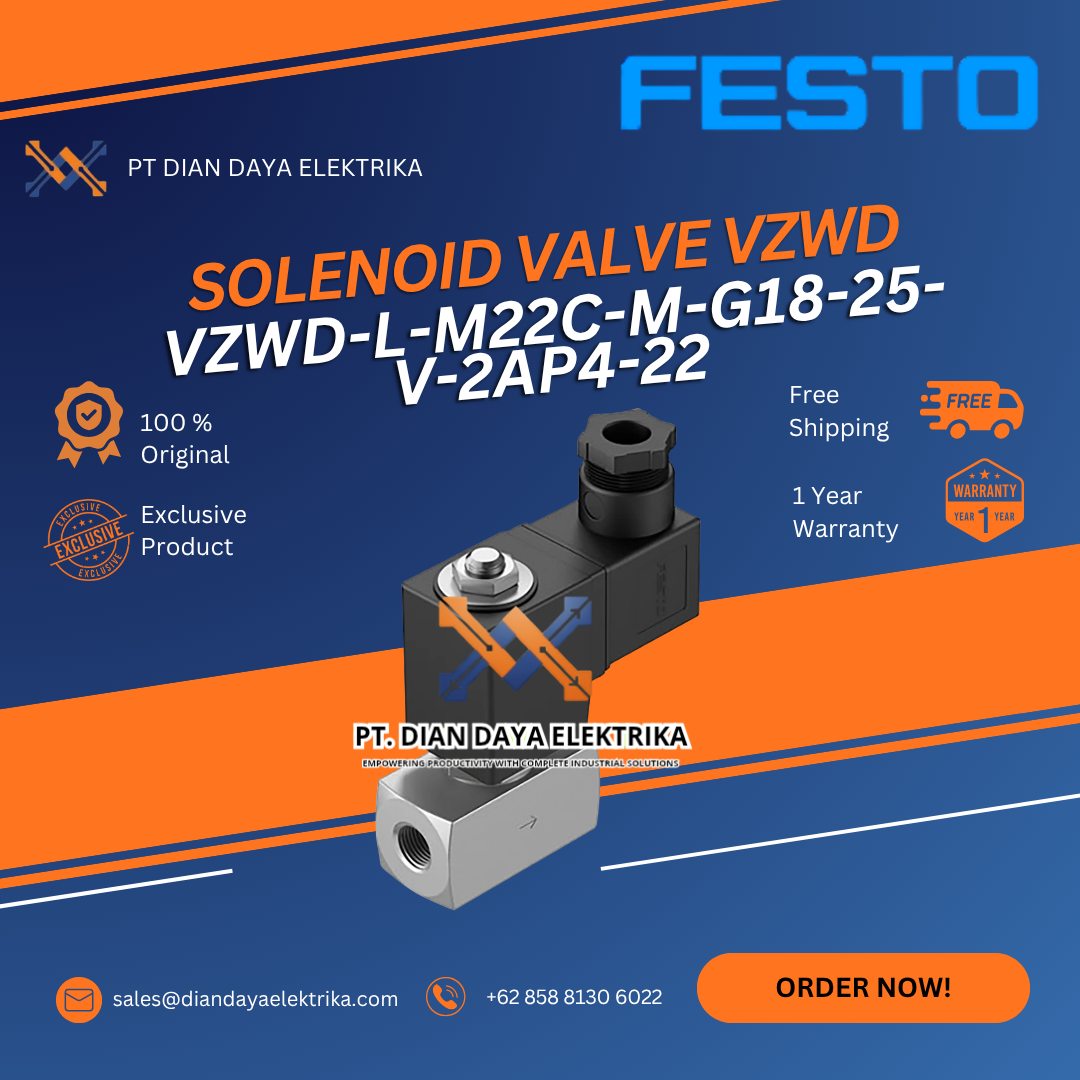 festo vzwd l m22c m g18 25 v 2ap4 22 solenoid valve vzwd festo vzwd l m22c m g18 25 v 2ap4 22 solenoid valve vzwd
