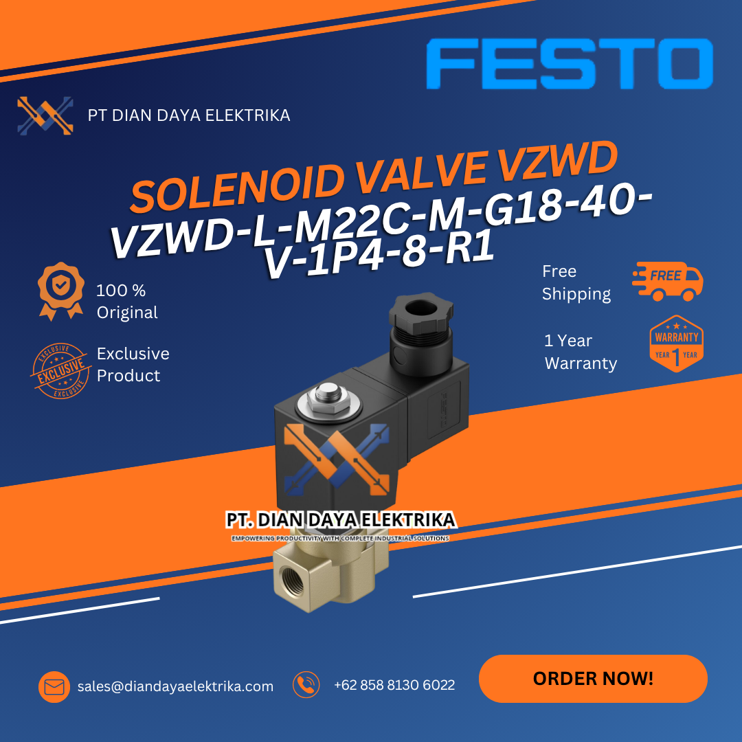 festo vzwd l m22c m g18 40 v 1p4 8 r1 solenoid valve vzwd festo vzwd l m22c m g18 40 v 1p4 8 r1 solenoid valve vzwd